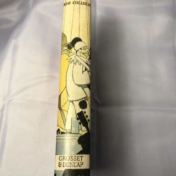 Vintage Rare Pinocchio by Carlo Collodi W/ DJ Grosset & Dunlap Carlo Lorenzini - Picture 2 of 12